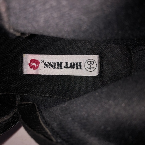 Women’s Hotkiss over the knee boots size 8.5, black faux suede/nylon 21” tall - Picture 4 of 10